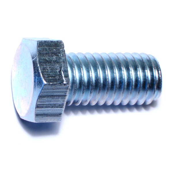 Midwest Fastener Grade 2, 1/2"-13 Hex Head Cap Screw, Zinc Plated Steel, 1 in L, 50 PK 50825 - main